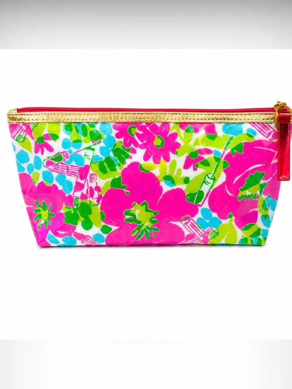 Lilly Pulitzer Pink Cosmetic Pouch